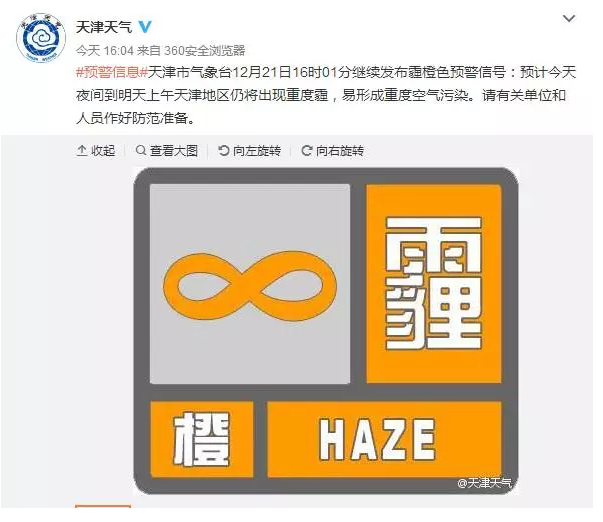 今日红警解除3、8限行,但过几天霾又来了