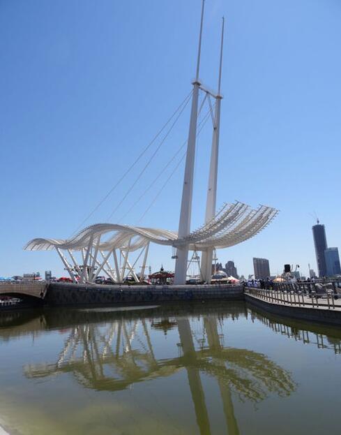 配合B1线建设 外滩标志物“碧海帆影”拆除更新